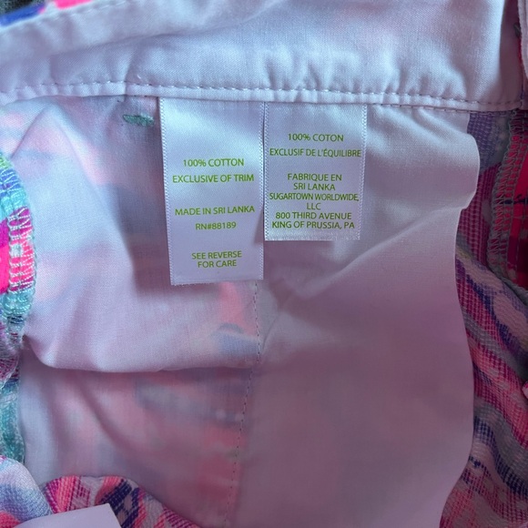 Lilly Pulitzer Buttercup Shorts 00 Oh My Guava Magenta - Picture 5 of 6